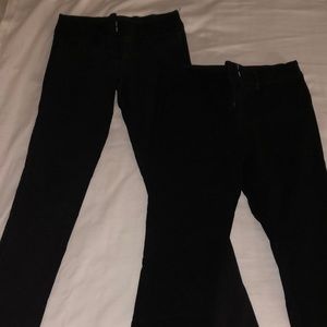 2 PAIR CANDIES’S BLACK SLACKS SIZE 3